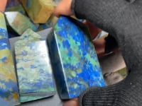 Natural Phoenix Pine Four-Sided Stone Tower Points Wholesale -Wholesale Crystals