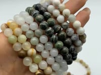 4 Types Bracelet Wholesale Afghanistan Jade Green Zebra White Jade