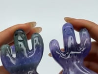 Rainbow Fluorite Cactus Carving Wholesale