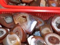 Natural Carnelian Geode Druzy Arrow Head Shape Wholesale