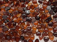 Beautiful Mini Garnet Heart Wholesale