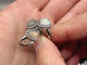 Beautiful Labradorite Heart Ring Wholesale