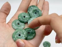 Natural Hetian Jade Donuts Crystal Wholesale