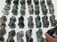 28 Pieces Beautiful Moss Agate Goddess Crystal Carving