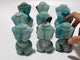 9 Pieces Caribbean Calcite Goddess Body Carving