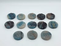 13 Pieces Trolleite Stone Nine-tailed Fox Crystal Carving