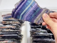 Beautiful Rainbow Fluorite Slab Wholesale