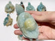 10 Pieces Caribbean Calcite Sea Turtle Mom And Son Carving
