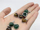 Green Strawberry Quartz Tiger Eye Heart Pendant Wholesale