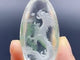 2 Pieces Chinese Dragon Garden Quartz Inner Scene Carving
