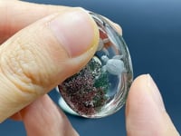 4 Pieces Beautiful Sea Turtle Garden Quartz Inner Scene Carving