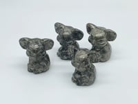 Pyrite Koala Carving Animal Wholesale