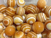 1.9-2.5inch Yellow Calcite Stripe Spheres Wholesale
