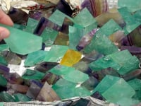 Rainbow Fluorite Geometric Arrow Head Shaped Wholesale