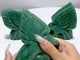 3 Pieces Green Aventurine Eagle Carving