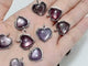 Beautiful Lepidolite Heart Pendant Wholesale