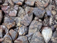 Blue Sakura Flower Agate Arrow Head Shape Wholesale