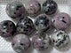 10 Pieces Pink Mixed Green Tourmaline Spheres