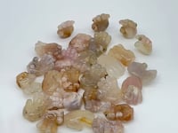 3 Types Hamsa Hand Of Fatima Carving Wholesale Rose Quarz Ocean Jasper