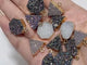 3 Types Mixed Colors Aura Geode Druzy Agate Pendant Wholesale