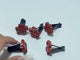 Red Jasper Four Leaf Clover Car Air Vent Clips Crystal Wholesale Car Accessories