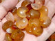 1.5cm Carnelian Mini Moon Diy Crystals Wholesale