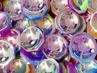 Aura Amethyst Eight Side Shallow Bowl Wholesale