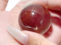 Clear Rutile Quartz Sphere