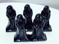 10cm Halloween Obsidian Grim Reaper Carving Wholesale