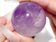 Amethyst Enhydro Quartz sphere With Moving Bubble
