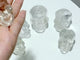 7 Pieces Clear Quartz Skull Carving Closeout
