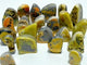 24 Pieces Bumble Bee Jasper Free Form Home Decor