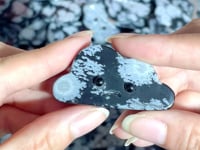 3 Expressions Mixed Snowflake Obsidian Clouds Carving Wholesale