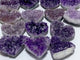 14 Pieces Beautiful Large Amethyst Cluster Heart