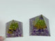Chevron Amethyst Peridot Orgone Pyramid  Wholesale