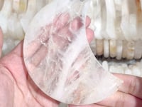 Clear Quartz Moon Carving Wholesale