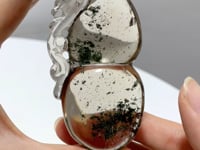 Garden Quartz Gourd With Dragon Crystal Carving