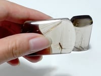 2 Pieces High Quality Clear Rutile Quartz