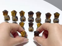 Tiger Eye Goddess Carving Wholesale
