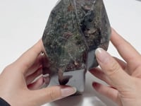 Beautiful Garden Quartz Tower Double Points