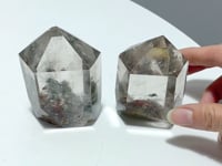 2 Pieces Fat Garden Quartz Tower