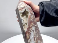 Large Morocco Agate Geode Tower