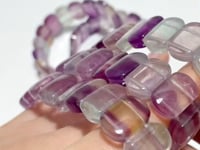 Purple Rainbow Fluorite Bracelet Wholesale