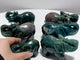 6 Pieces Beautiful Ocean Jasper Elephant Carving