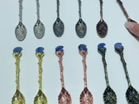 Blue Aventurine Mini Moon Coffee Spoon Wholesale