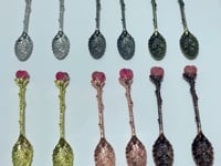 Rhodonite Mini Heart Coffee Spoon Wholesale