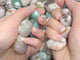 0.7-1.3in Green/White Flower Agate Tumbled Sakura Agate Wholesale