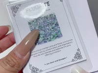 Colourful Fluorite Raw Octahedron Gift Box Wholesale Shrink Wrap Packaging