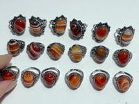 3 Style Vintage Carnelian Ring Wholesale