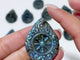 Labradorite Dharma Wheel Carving Wholesale